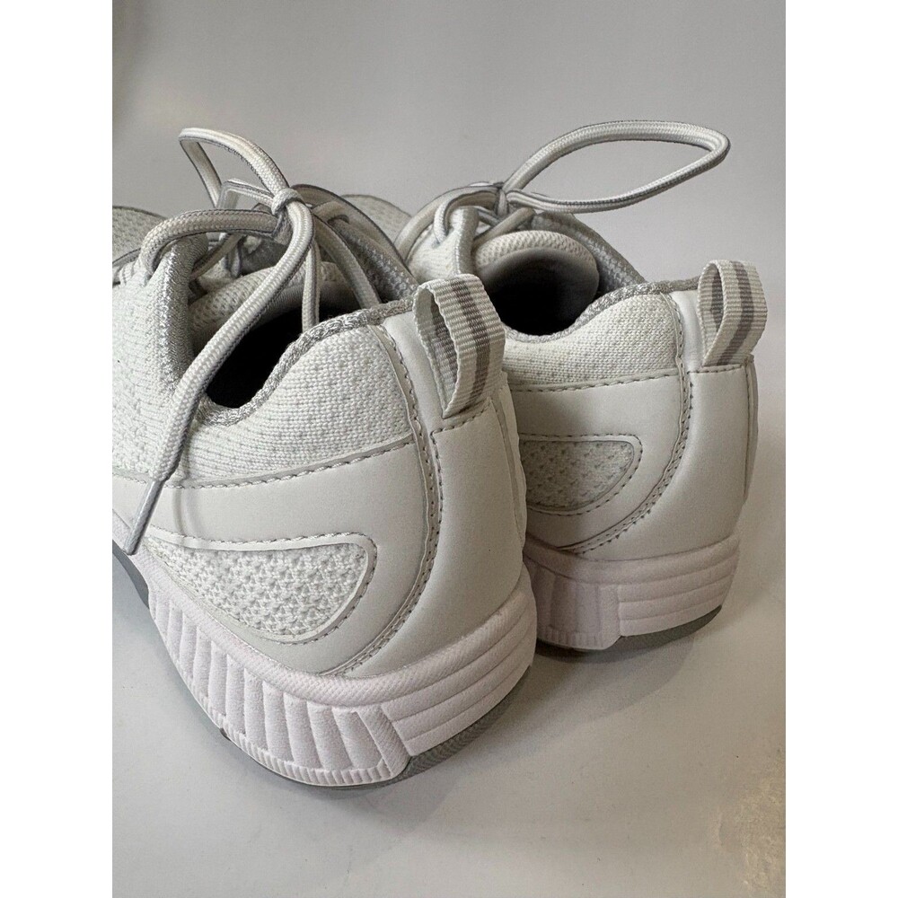 Orthofeet Coral 988 Womens 7.5 D Wide White Knit Orthopedic Walking Sneakers - Picture 5 of 8